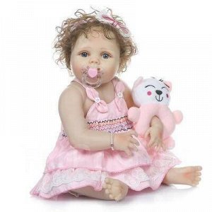 Кукла Люба Кукла-Реборн Люба
Реборн (Reborn) ― означает «рождённый заново», куклы Реборн представляют собой имитацию ребёнка-младенца, выполненную максимально реалистично
Тело силиконовое
Изготовлена 