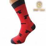 Носки 11-110  оригинальный принт пистолет