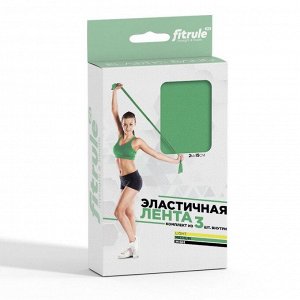 Набор эластичных лент (эспандеров) FitRule (3 шт)