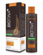 BIOTINA Шампунь против выпадения волос с биотином 250мл Kativa
