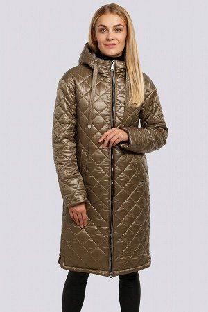 Пальто Стеганое пальто в спортивном стиле прекрасно подойдет на осень. В этом пальто можно быть уверенной, что в нем будет не холодно осенними днями. Украшением изделия служит металлическая фурнитура 