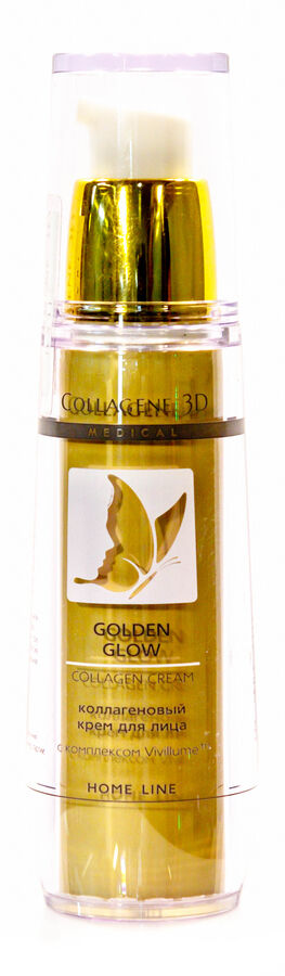 Коллаген 3Д Крем для лица Golden Glow 30 мл (Collagene 3D, Golden Glow)