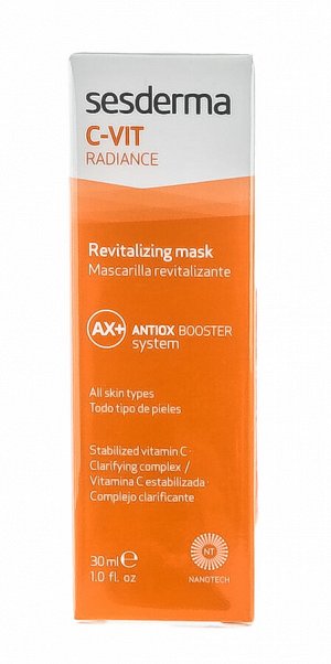 Сесдерма Ревитализирующая маска Radiance, 30 мл (Sesderma, C-Vit)