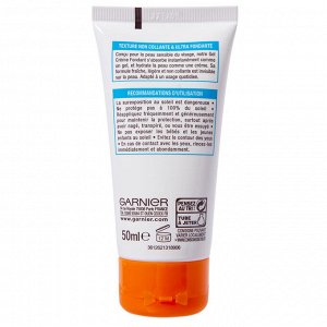 Гарньер Солнцезащитный гель-крем SPF 50+, 50 мл (Garnier, Amber solaire)