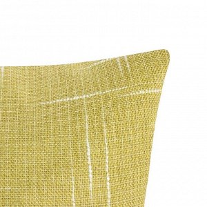 Чехол на подушку Этель "Классика", цв.зелёный, 43*43 см, 100% п/э