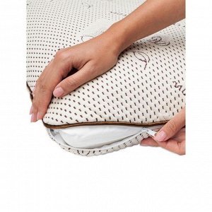 Подушка овальная, размер 60x40 см
