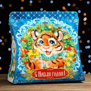 Новогодний подарок "Сумка с тигром" 1000 г