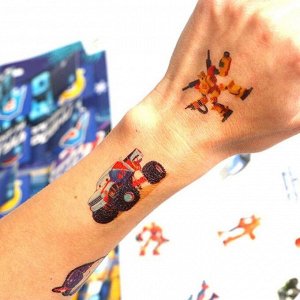Набор с детскими татуировками «Автоботы»