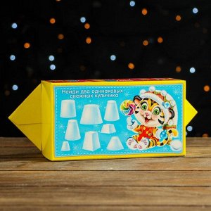Подарочная коробка "Тигрули" Конфета большая, с анимацией и игрой, 98х70х178 мм