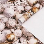 7078347 Бумага упаковочная глянцевая 700х1000 НГ &quot;Мечты сбудутся&quot;