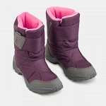 САПОГИ ЗИМНИЕ ТЕПЛЫЕ ВОДОНЕПРОНИЦАЕМЫЕ  Д/ДЕТЕЙ SH100 X-WARM QUECHUA