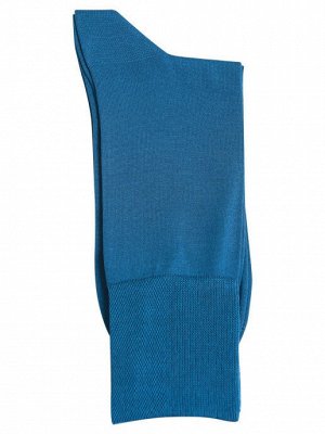 Классические мужские носки из мерсеризованного хлопка без рисунка
