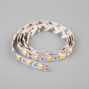 Светодиодная лента Ecola 1 м, IP20, SMD5050, 60 LED/м, 14.4 Вт/м, 12 В, 4200К