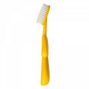 Щётка зубная "Flex Brush", жёлтая, для правшей