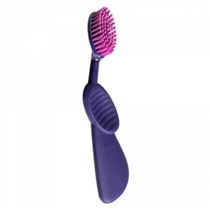 Щётка зубная "Flex Brush", фиолетовая, для правшей