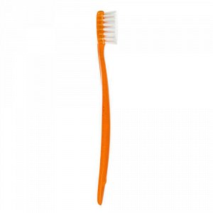 Щётка зубная для детей "Totz", оранжевая с блёстками, с 18 месяцев, очень мягкая Radius, 1 шт