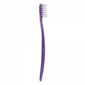 Щётка зубная для детей "Totz", фиолетовая с блёстками, с 18 месяцев, очень мягкая Radius, 1 шт