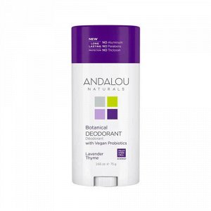 Дезодорант женский "Лаванда-Тимьян" Andalou Naturals, 75 г