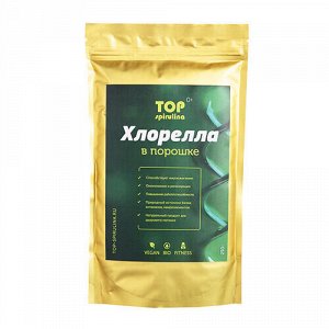 Хлорелла, порошок Top Spirulina, 100 г