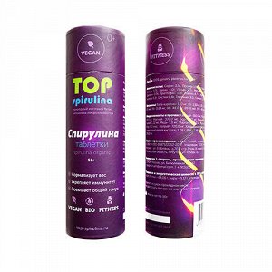 Спирулина в таблетках, в тубе Top Spirulina, 200 шт