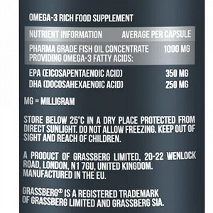 Omega 3 "Premium" 55% Grassberg
