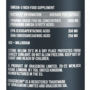 Omega 3 "Premium" 55% Grassberg