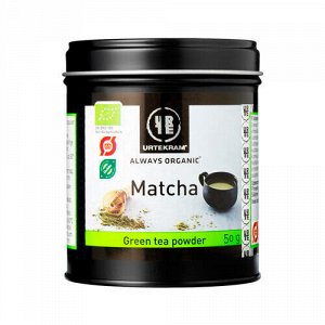 Чай зелёный "Матча" Urtekram, 50 г