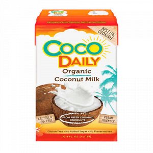 Кокосовое молоко 17-19% жирности CocoDaily