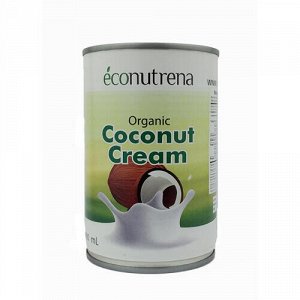 Сливки "Кокосовые", органические Econutrena