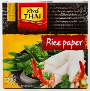 Бумага рисовая, 16 см Real Thai