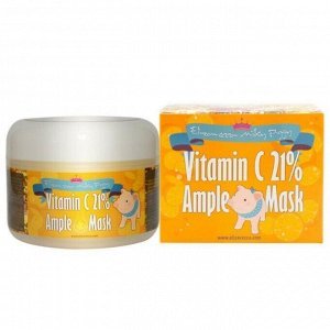 Elizavecca Маска д/лица с ВИТАМИНОМ С VitaminC 21% Ample Mask, 100 гр