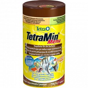 TetraMenu корм для всех видов рыб "4 вида" мелких хлопьев 100 мл