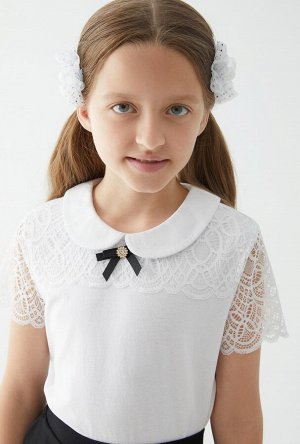 Блузка детская для девочек Hafsa белый