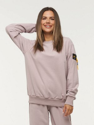 Толстовка (Свитшот) женская 7222-30014/1   ТФ107/К107 туман/туман