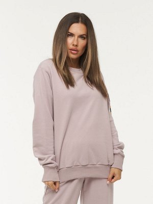 Толстовка (Свитшот) женская 7222-30014/1   ТФ107/К107 туман/туман