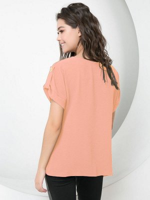 Блуза Идеальная (персик)