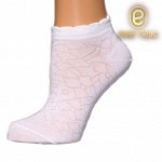 Носки женские 21-024 (ЕН) укороченные белый