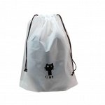 Сумочка для обуви &quot;Кот&quot; 30*35 см  (2398)