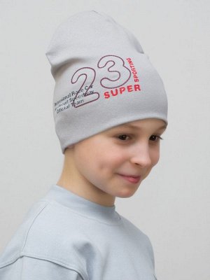 Шапка для мальчика Super Sporting, размер 50-52,  хлопок 95%