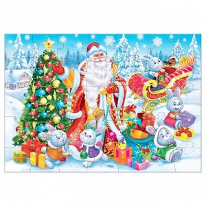 Пазлы «Подарки Дедушки Мороза», 35 элементов