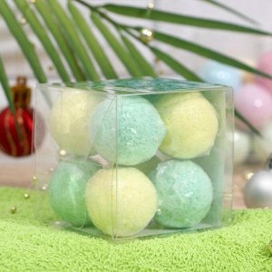 Набор шипучей соли Snow Balls «Сказка на пороге», 8 шт. 20 г