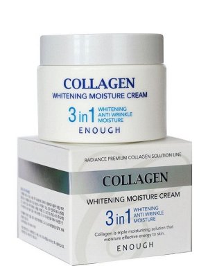 Enough Collagen Whitening Moisture Cream  Увлажняющий крем с коллагеном и отбеливающим эффектом 50мл