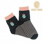 Носки для девоч 62-001 (ЕН) шерсть черный