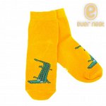 Носки детские 51-015 (ЕН) крокодил желтый