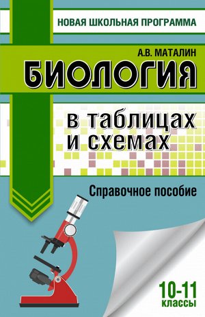 Маталин А.В. ЕГЭ. Биология в таблицах и схемах для подготовки к ЕГЭ. 10-11 классы