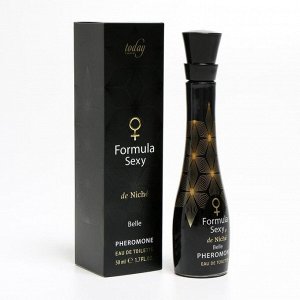 Туалетная вода женская c феромонами Formula Sexy de Niche Belle (Формула Секси де Ниш Бель), 50 мл