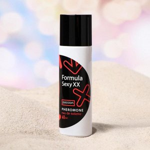 Туалетная вода женская Formula Sexy XX Passion с феромонами, 60 мл