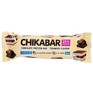 Батончик CHIKALAB глазированный CHIKABAR Tiramisu 60 г 1/20