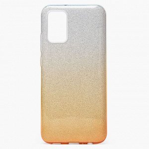 Чехол-накладка - SC097 Gradient для "Samsung SM-A025 Galaxy A02s" (gold/silver)