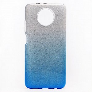 Чехол-накладка SC097 Gradient для "Xiaomi Redmi Note 9T" (blue/silver)